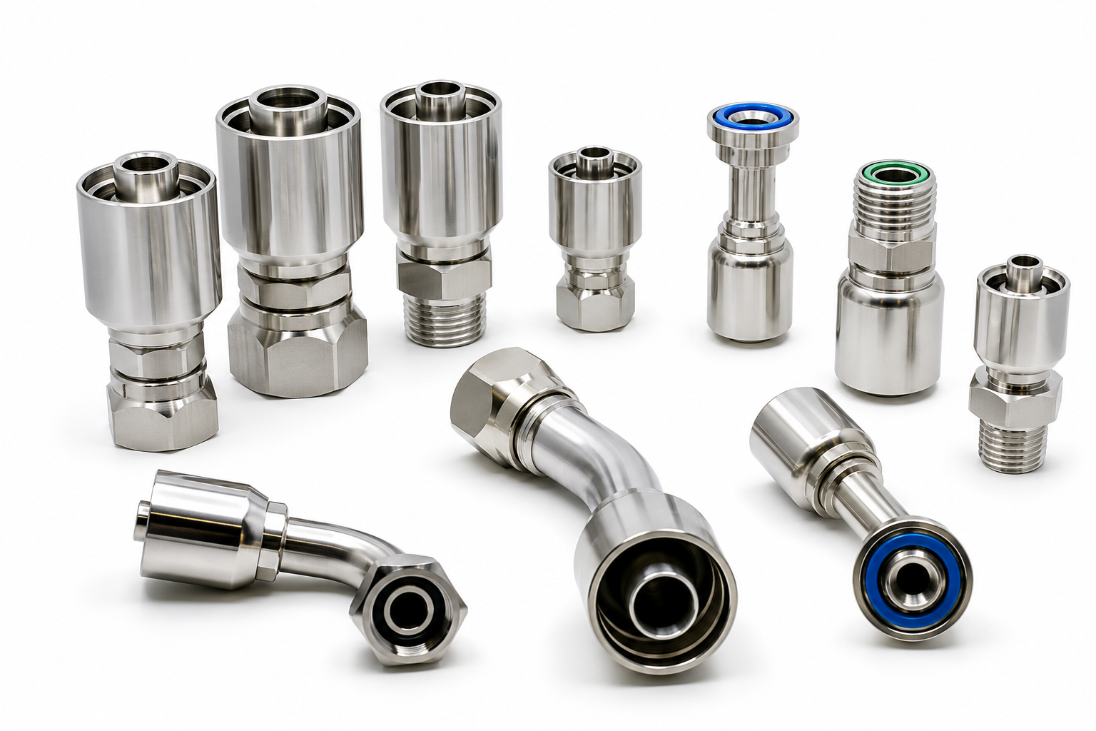 Industrial tube and hose fittings