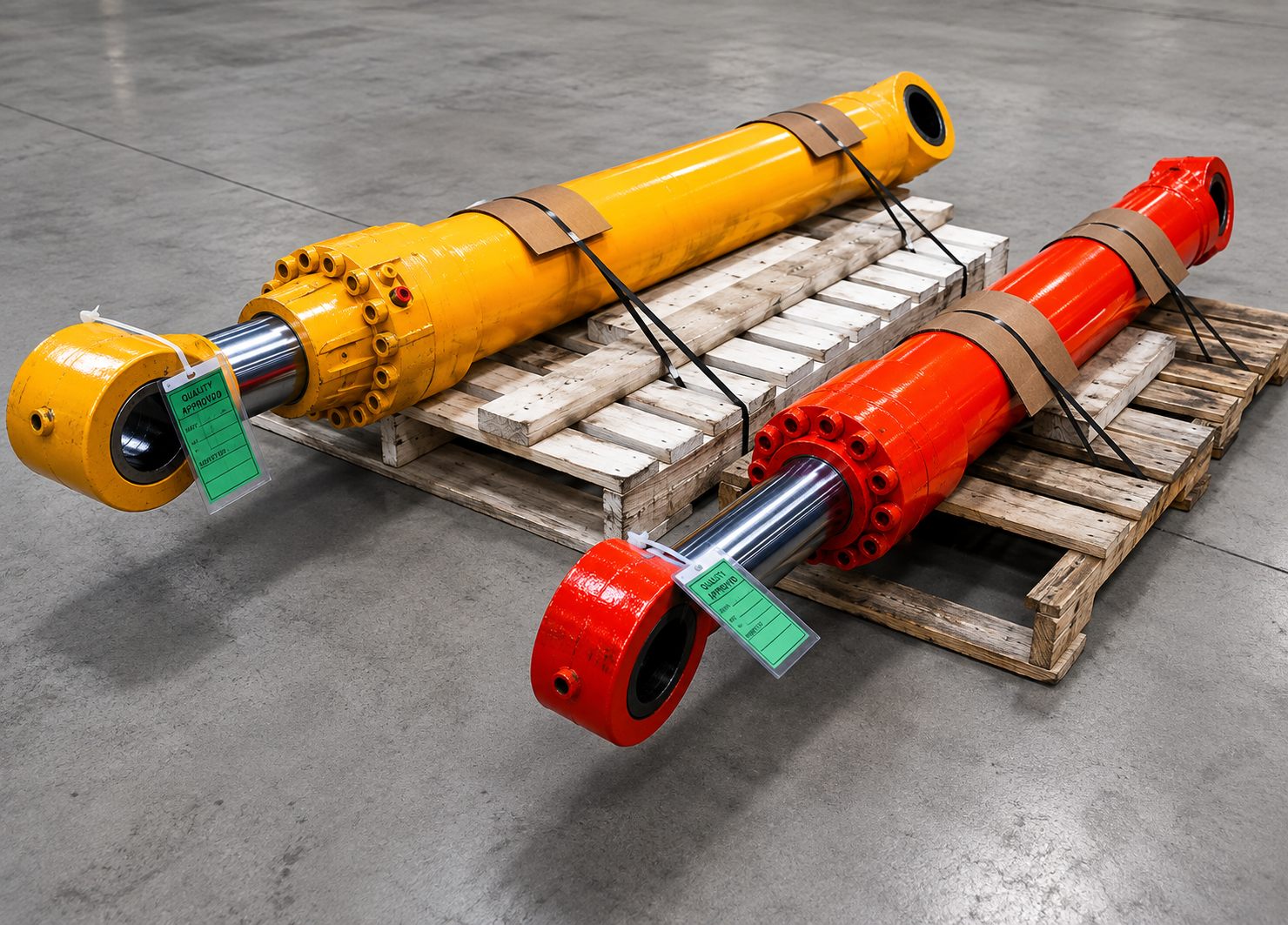 New hydraulic cylinders and hydraulic cylinder manufacturing