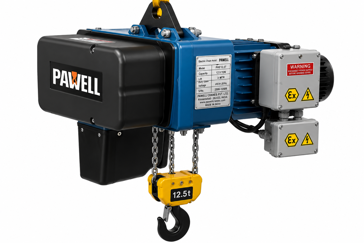 Industrial crane lifting equipment and components