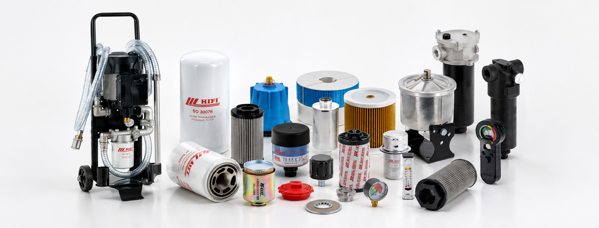 Hydraulic filtration product range