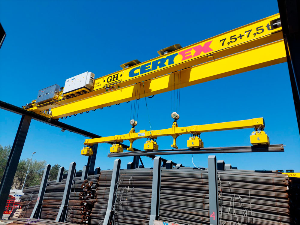 Material handling cranes and lifting equipment