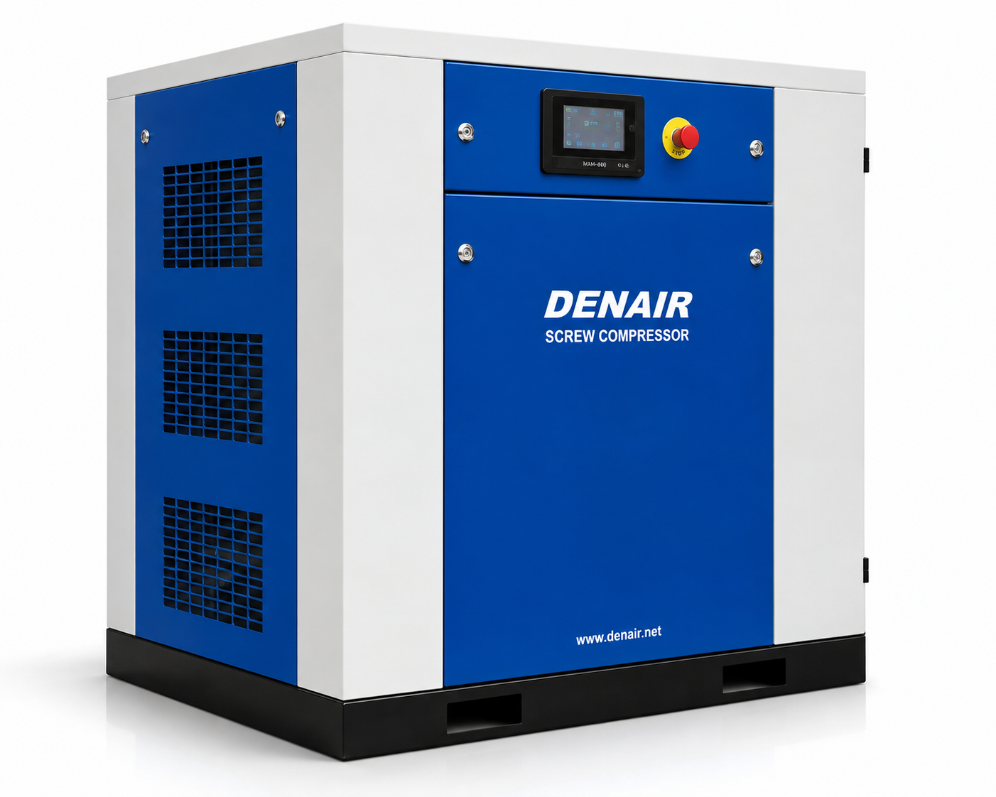 Industrial air compressor package