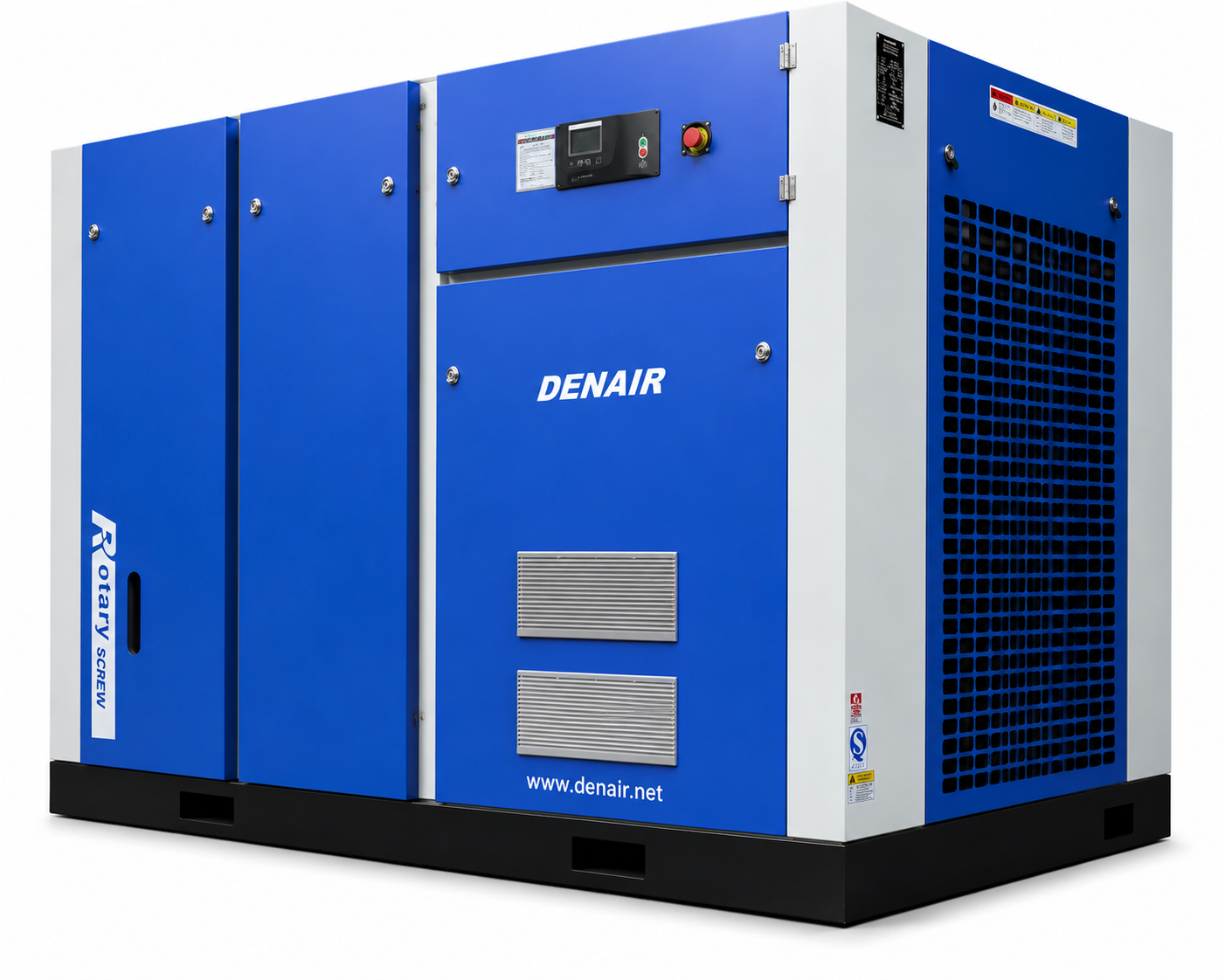 Industrial screw compressor system
